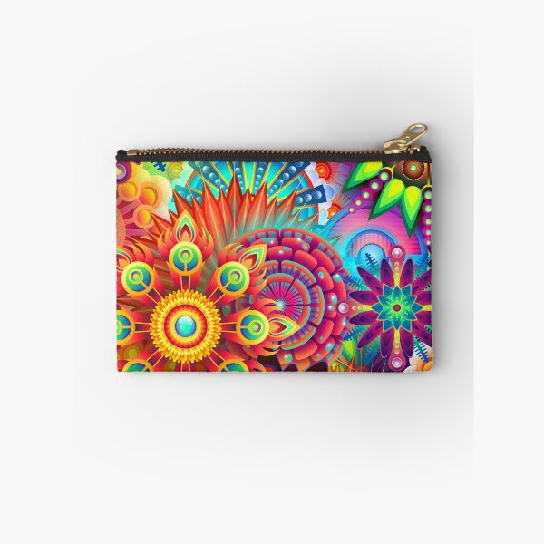 Artikelvorschau, Psychedelisches abstraktes, buntes Retro-Muster entworfen und verkauft von DigitalEffects.