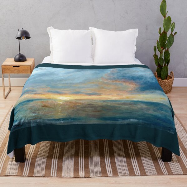 Item preview, Caribbean Beach Sunset | Impressionist Landscape designed and sold by Andrew Gaia.