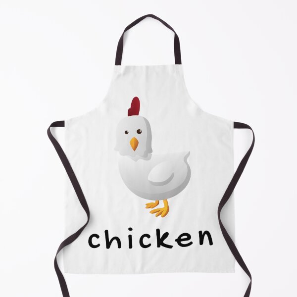 Item preview, Funny, cute, chicken, cartoon, illustration, handwritten, cursive text. designed and sold by JellyBeenzz.