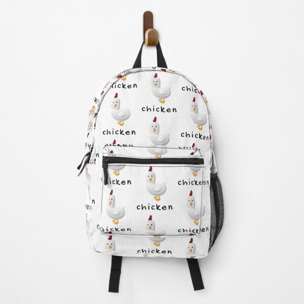 Item preview, Funny, cute, chicken, cartoon, illustration, handwritten, cursive text. designed and sold by JellyBeenzz.