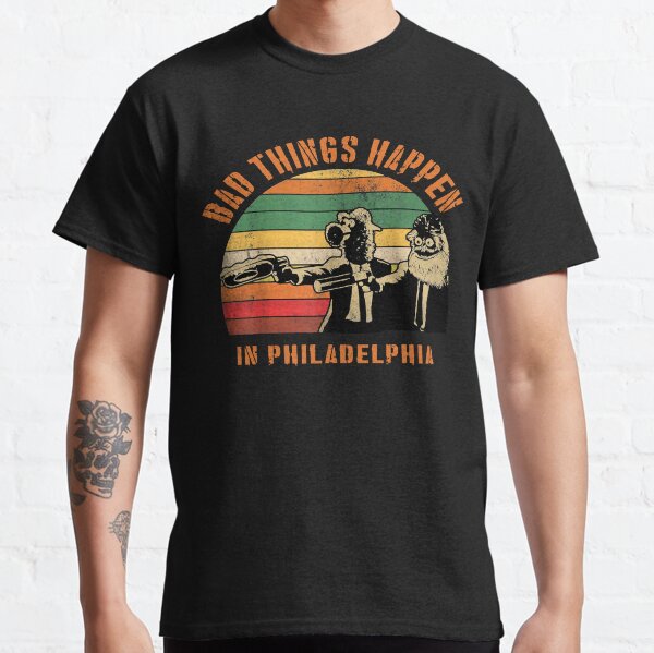 Bad things happen in philadelphia 2020 Vintage Gritty Hockey Flyers Classic T-Shirt