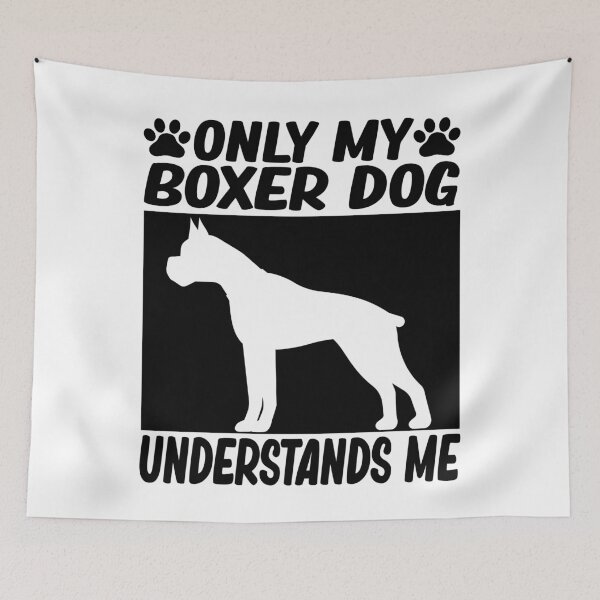 Item preview, only my boxer dog understands me funny boxer dog lover designed and sold by alaechamlal.