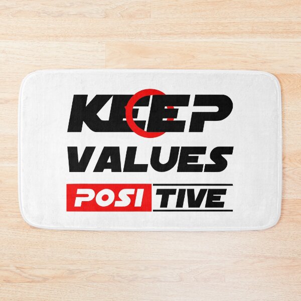 Item preview, Keep Values Positive T-Shirt designed and sold by RKR-Designs.