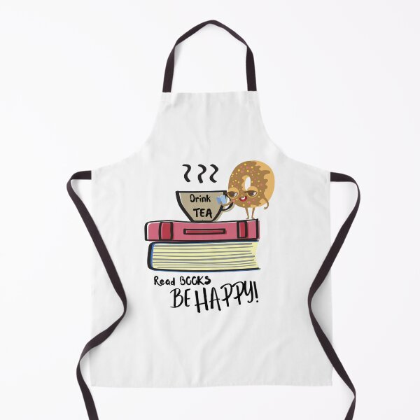 Item preview, DRINK TEA READ BOOKS BE HAPPY designed and sold by Nancyanna.