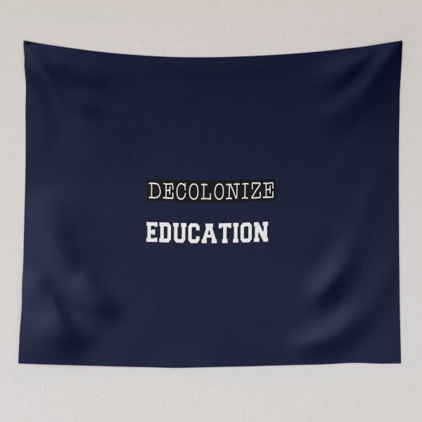 Item preview, Decolonize Education / Funny Cute Political Activist Activism Protest /  Educator School Professional Indigenous / Shirt T-Shirt TeeTeacher designed and sold by tshirt redbubble.