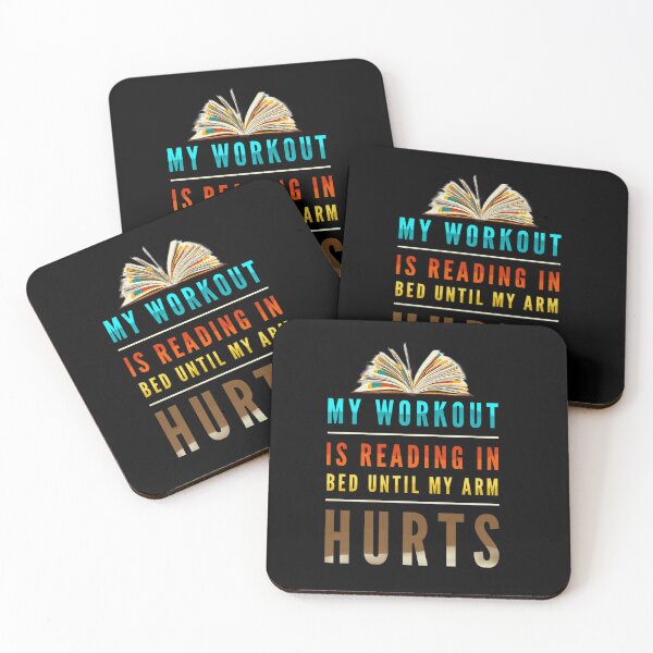 Item preview, My workout is reading bed until my arm hurts designed and sold by mwebba2005.