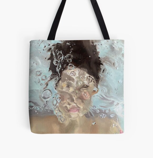 Underwater All Over Print Tote Bag