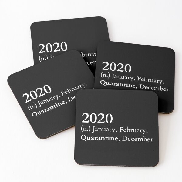 Item preview, 2020 Quarantine Dictionary Definition Blanc designed and sold by MonocleSkully.