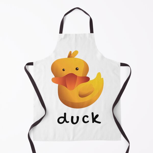Item preview, Funny, cute, yellow, duck, cartoon, illustration, handwritten, cursive text. designed and sold by JellyBeenzz.