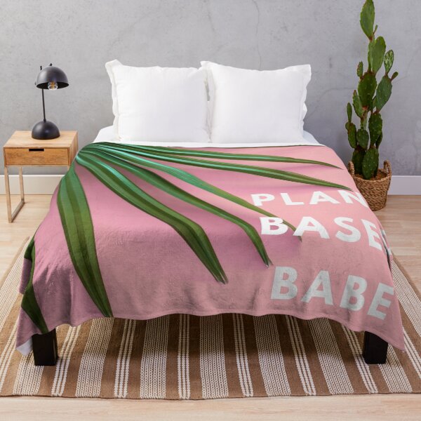 Item preview, Pastel Pink Tropical Plant Based Babe - Vegan lifestyle, Veganuary designed and sold by whatisonmymind.