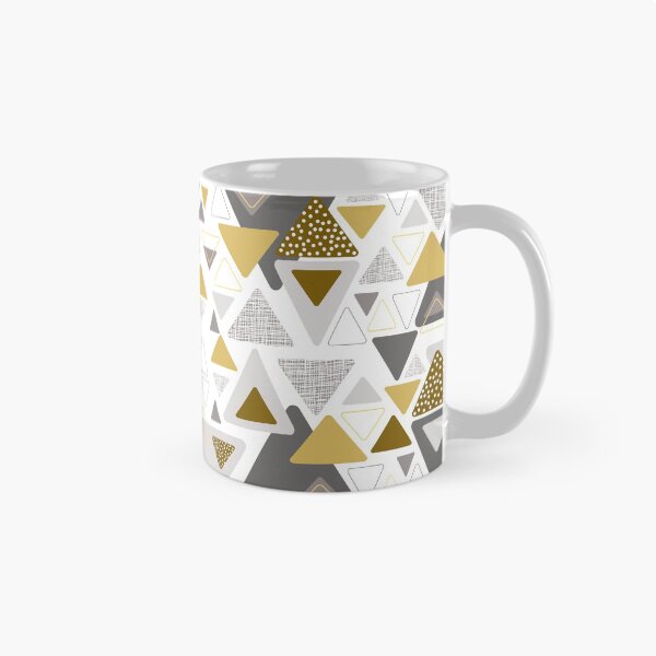 Item preview, Geometrical boho chick triagle pattern designed and sold by PurrfectCorner.