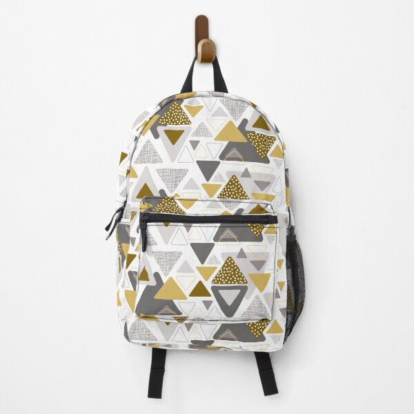 Item preview, Geometrical boho chick triagle pattern designed and sold by PurrfectCorner.