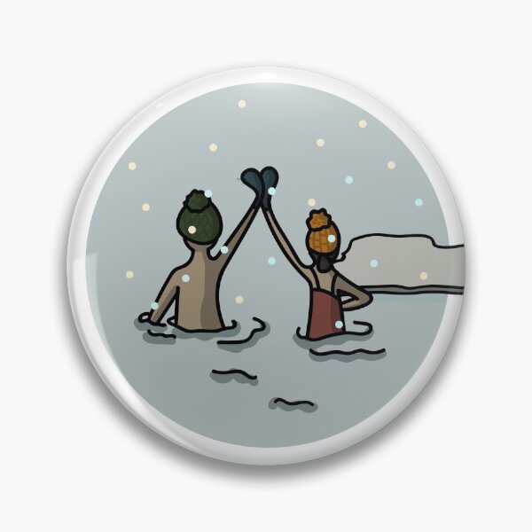 Item preview, Winter Swimming designed and sold by EvaMelindy.