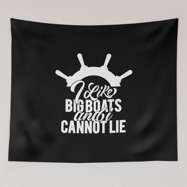 Item preview, I LIKE BIG BOATS AND I CANNOT LIE designed and sold by Rboss.