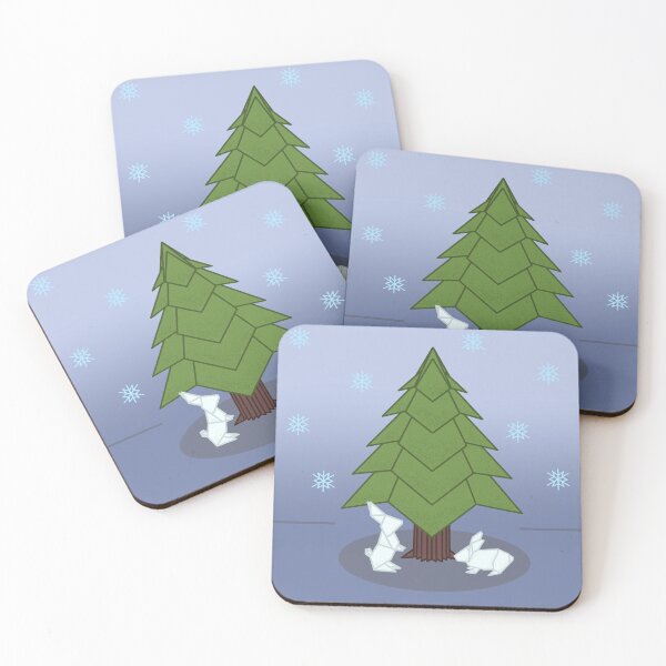 Item preview, Origami Snow Bunnies designed and sold by rgrtmarionette.