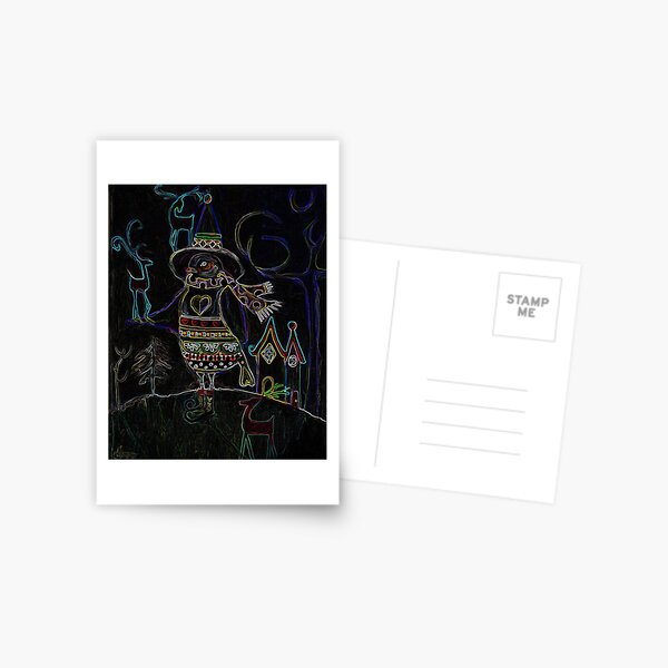 oh deer Postcard