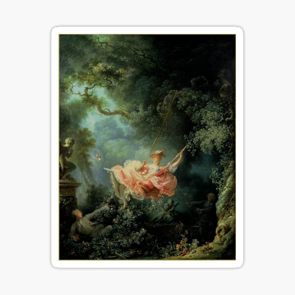 Item preview, Classical Art - Fragonard - The Swing designed and sold by Asher-and-Asher.
