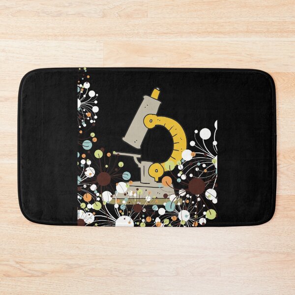 Item preview, RETRO ABSTRACT FLORAL MICROSCOPE MEDICAL LABORATORY SCIENCE  designed and sold by Hippiesole.