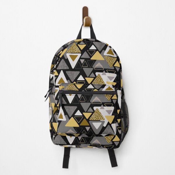 Item preview, Geometrical modern triagle pattern designed and sold by PurrfectCorner.