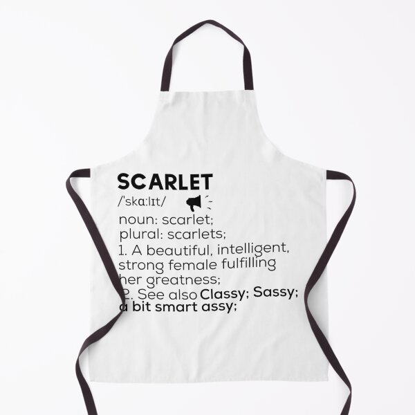 Item preview, Name Scarlet Definition designed and sold by Teelogic.