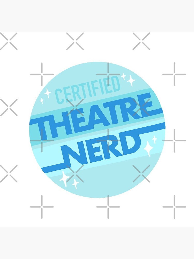 Disover Certified Theatre Nerd Pin Button