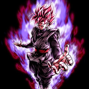 Rose Goku Black Manga Art  Magnet for Sale by Tammy1971