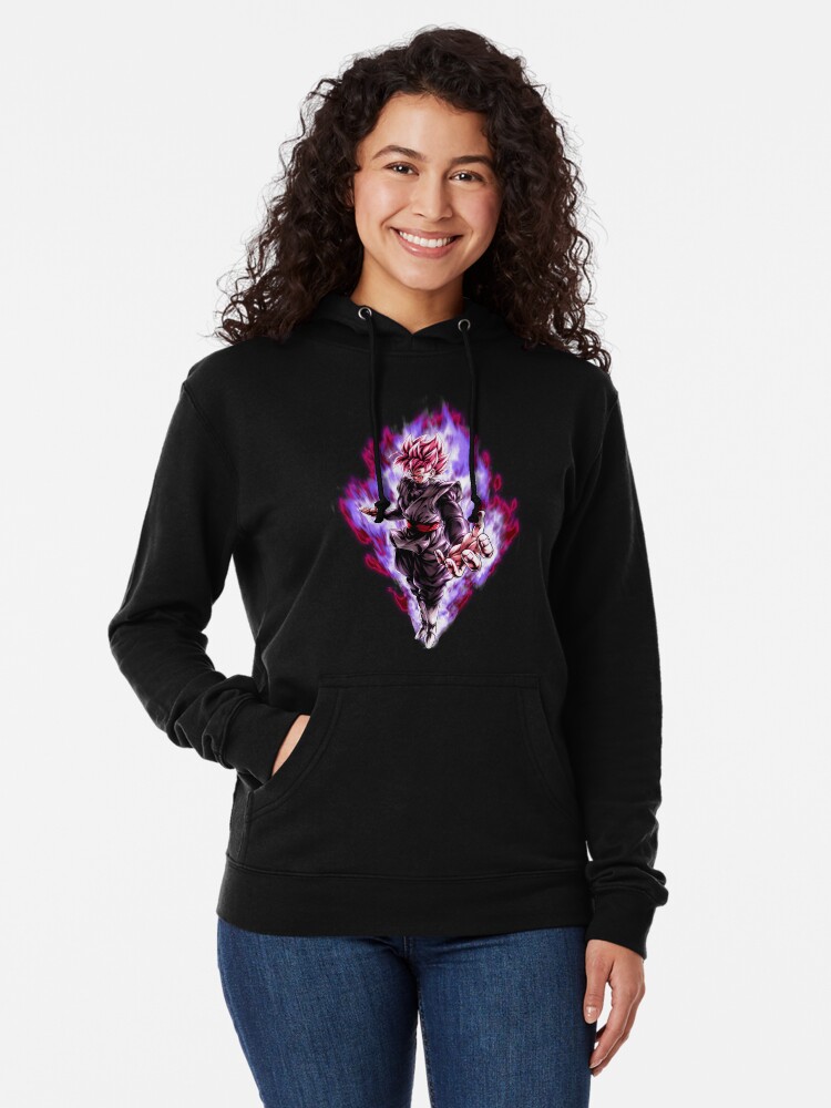 Goku Black Lightweight Hoodie for Sale by anime store 02 Redbubble