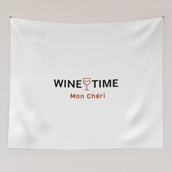 Item preview, Wine Time Mon Cheri designed and sold by Fit & Fun  Gallery.