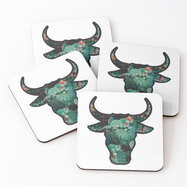 Item preview, Cactus Blossoms Bull Head  designed and sold by adzdesigns14.