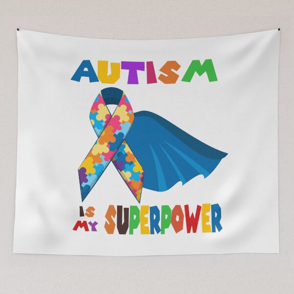 Item preview, Superhero autism is my superpower awareness day designed and sold by FlowQey.