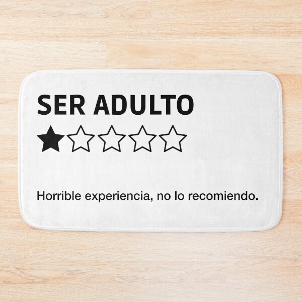 Item preview, Being an Adult: Horrible experience, I do not recommend it. designed and sold by WonderlandVect.