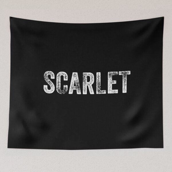 Item preview, Name Scarlet designed and sold by Teelogic.