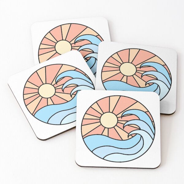 Item preview, Retro Beach Sunset designed and sold by krisola.