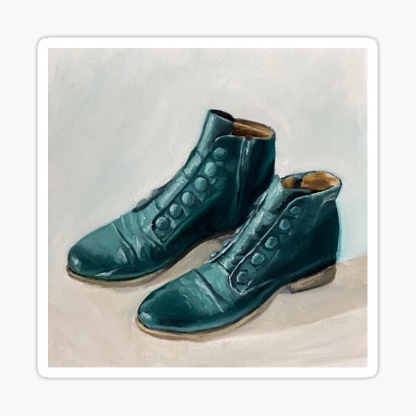 Emerald Boots Sticker