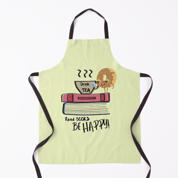 Item preview, DRINK TEA READ BOOKS BE HAPPY designed and sold by Nancyanna.