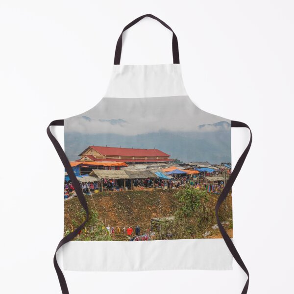 Item preview, A hill top tribal traditional market near Sapa, Vietnam designed and sold by SnapTPhotograph.