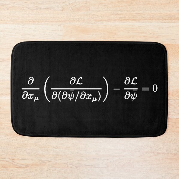 Item preview, euler lagrange equation of fields in a four dimensional space time dark version designed and sold by NoetherSym.