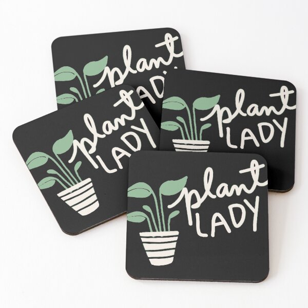 Item preview, plant lady cute pot pots plants love mom cursive writting minimal designed and sold by am-mantilla2156.
