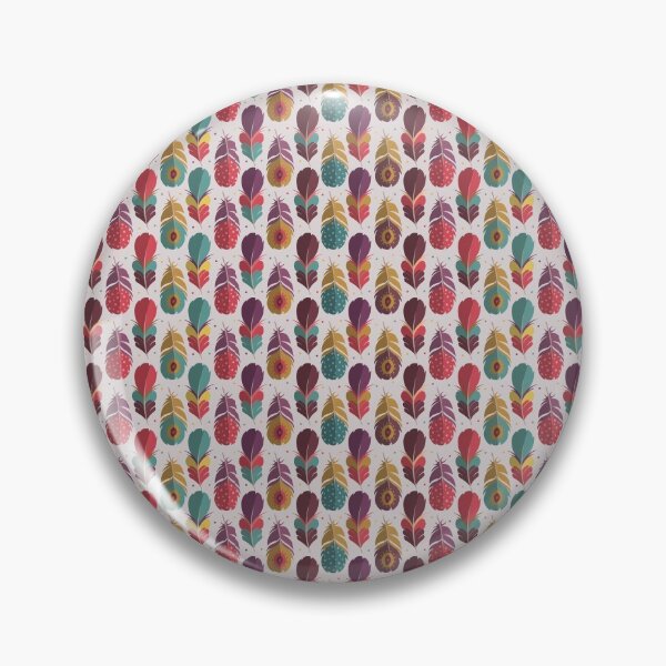 Item preview, Colorful Boho Pattern Flat Feathers Gifts designed and sold by SimoCompany.
