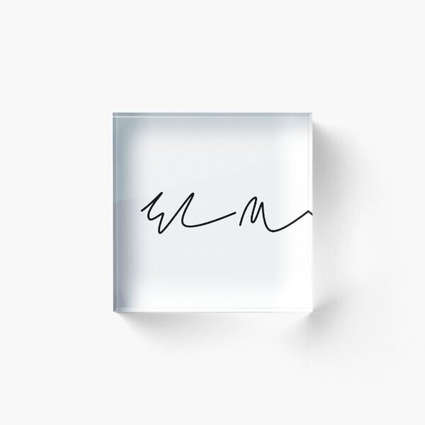 Item preview, Autograph: Elon Musk [Black/White] designed and sold by CynicalThought.