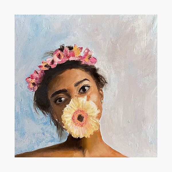 Flower Girl Photographic Print