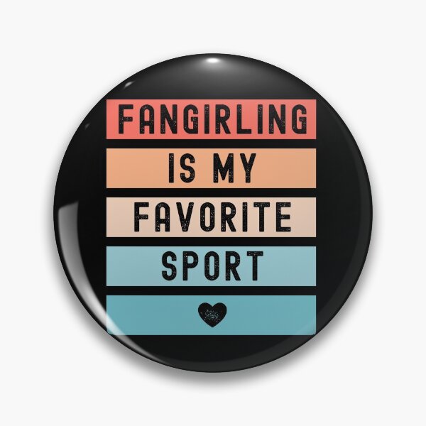 Item preview, Fangirling Is My Favorite Sport designed and sold by m95sim.