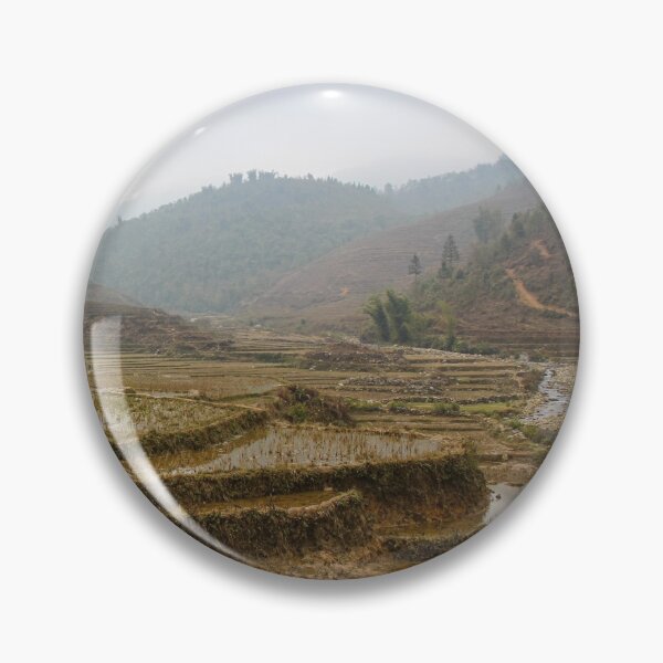 Item preview, A vietnamese rice terrace on a winters morning in Sapa, Northern Vietnam designed and sold by SnapTPhotograph.