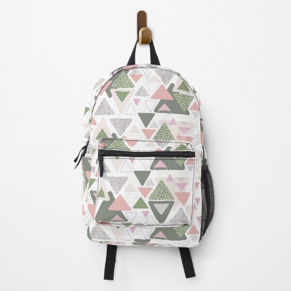 Item preview, Abstract geometrical modern triagle pattern designed and sold by PurrfectCorner.