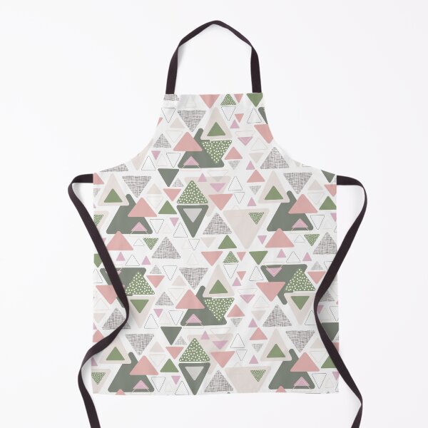 Item preview, Abstract geometrical modern triagle pattern designed and sold by PurrfectCorner.