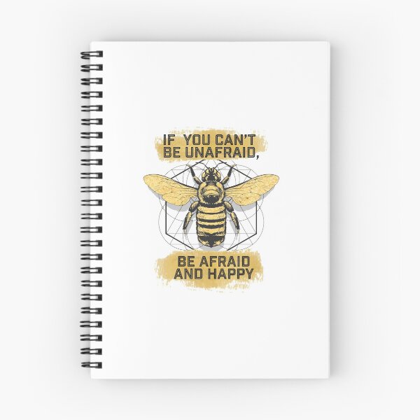 Item preview, be afraid and happy henry cheng raven cycle quote designed and sold by lovely-lyrics.
