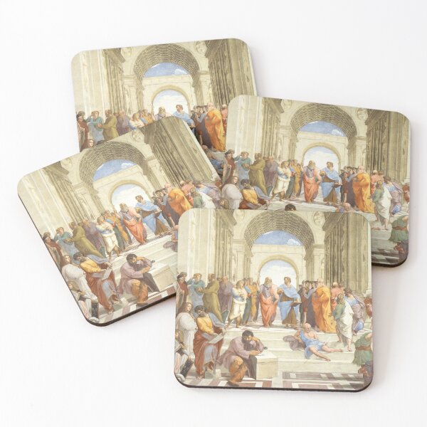 Item preview, The School of Athens by Raffaello Sanzio da Urbino - Vintage Art designed and sold by RickE.