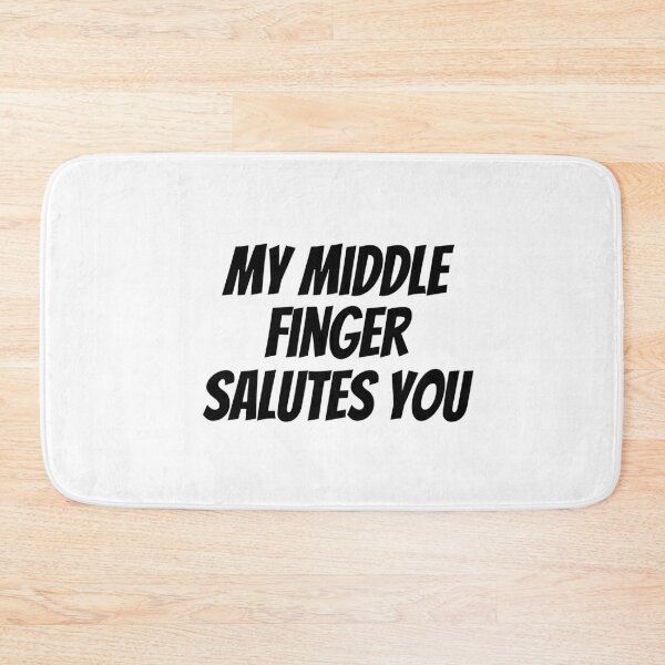 Item preview, My Middle Finger Salutes You designed and sold by houseofholo.