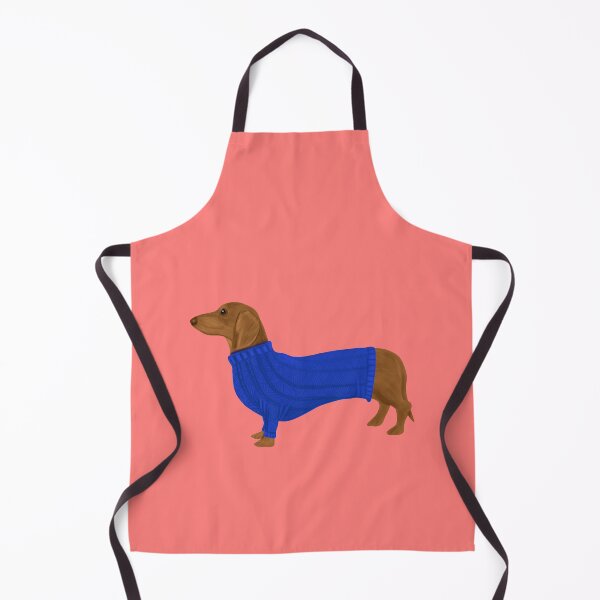 Item preview, Dachshund in Blue Jumper on Pink designed and sold by Kittys-Art.
