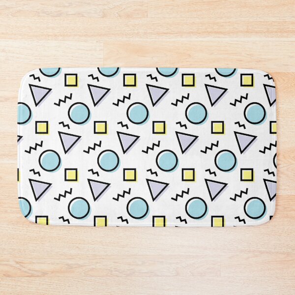 Item preview, PASTEL MEMPHIS (white pattern) designed and sold by amichubs.